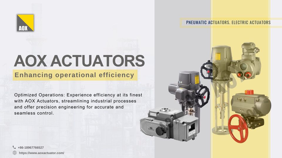 AOX Actuators कार्यक्षमता पुन्हा परिभाषित